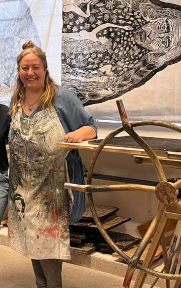 La Legislatura recibe la muestra “Primavera en otoño, sobre mi madre” de Itatí Valdez