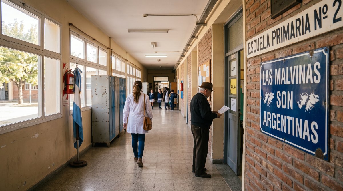 “Las Malvinas son Argentinas” en escuelas rionegrinas