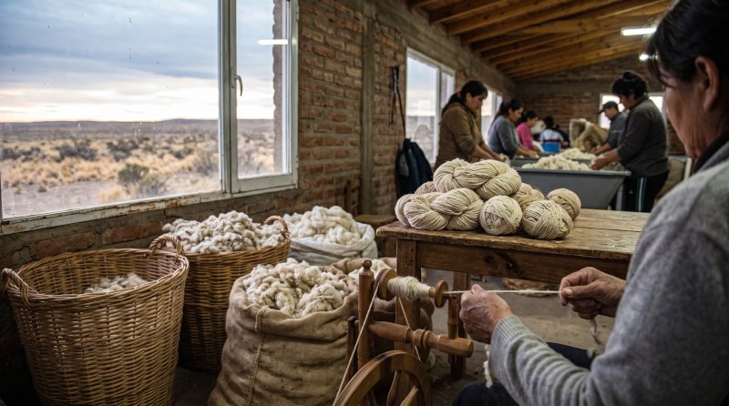 Regalías mineras para la lana de la Línea Sur